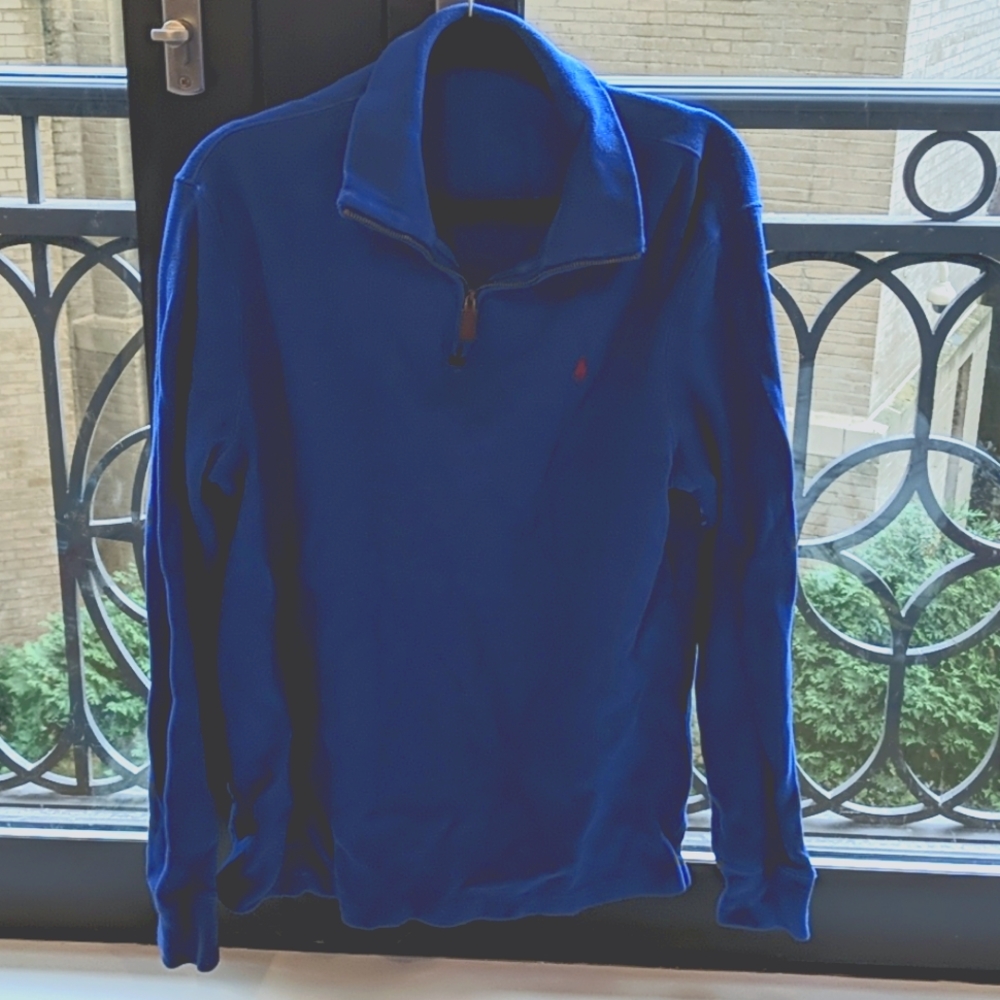 Polo men's quarter-zip pullover